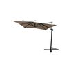 Parasol Rectangular Con Led Crudo 395 X 295 Cm Calvia