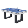 Mesa De Juegos Multijugador 3 En 1 Billar Y Ping-pong En Madera Blanca Denver