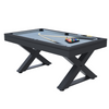 Mesa Multi-juegos De Madera Negra Ping-pong Y Billar Texas