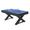 Mesa Multi-juegos De Madera Negra Ping-pong Y Billar Texas