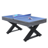 Mesa Multi-juegos De Madera Gris Ping-pong Y Billar Texas