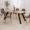 Mesa De Comedor De Madera 6 Plazas Calypso