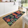 Alfombra De Cocina Estampada 50 X 80 Cm - Multicolor