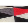 Alfombra Interior Triangular 200 X 290 Cm - Rojo