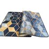 Alfombra De Interior Luxe 160 X 230 Cm - Azul