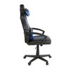 Ghost - Silla De Oficina Con Ruedas Gamer - Ajustable En Altura De 114 A 123 Cm - Moderna Y Cómoda - Azul