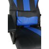 Ghost - Silla De Oficina Con Ruedas Gamer - Ajustable En Altura De 114 A 123 Cm - Moderna Y Cómoda - Azul