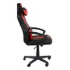 Ghost - Silla De Oficina Con Ruedas Gamer - Ajustable En Altura De 114 A 123 Cm - Moderna Y Cómoda - Rojo