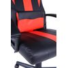 Ghost - Silla De Oficina Con Ruedas Gamer - Ajustable En Altura De 114 A 123 Cm - Moderna Y Cómoda - Rojo