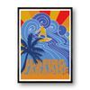 Sea - Póster De Firma - Póster De Pared - Formato Retrato - Papel Bellas Artes 270g - Diseño Surfing Paradise - 40x60cm
