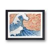 Japan - Signature Poster - Póster De Pared - Formato Apaisado - Papel Fine Art Mate 270g - Diseño Wave - 21x30 Cm