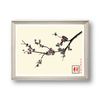 Japan - Signature Poster - Póster De Pared - Formato Apaisado - Papel Fine Art Mate 270g - Diseño Sakura - 30x40 Cm