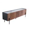 Mueble De Tv Vintage Con Armario Sequoia