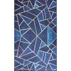 Alfombra De Interior Grafic 160 X 230 Cm - Azul