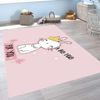 Alfombra Infantil Calin 100 X 160 Cm - Rosa