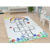 Alfombra Infantil Rayuela 100 X 150 Cm - Beige