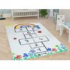 Alfombra Infantil Rayuela 80 X 150 Cm - Beige