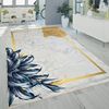 Alfombra De Interior Leaf 120 X 180 Cm - Blanco