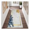 Alfombra De Interior Leaf 120 X 180 Cm - Blanco