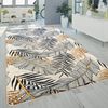 Alfombra De Interior Leaf 120 X 180 Cm - Gris