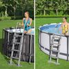 Escalera Con 4 Peldaños Para Piscinas De Hasta 122 Cm De Altura,