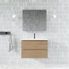 Lavabo Con Mueble Messina 80 Cm Roble Claro