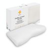 Almohada Cervical Ergonómica De Luxe 60x35x12 Cm Dos Fundas De Almohada, Espuma Con Memoria Inphysio