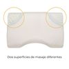 Almohada Antirronquidos 57x36x11 Cm Doble Superficie De Masaje Inphysio