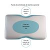 Funda De Almohada En Bambú Para Almohada Cervical - Duo - 60x35x12 Cm Inphysio