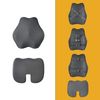 Pack De Cojín Para Glúteos Y Cojín De Soporte Lumbar Alargado Inphysio