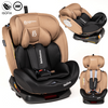 Silla De Coche - Grupo 0+/1/2/3 - Isofix - Giratoria 360° - 0-36kg - Hellios - Bebelissimo - Beige