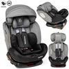 Silla De Coche - Grupo 0+/1/2/3 - Isofix - Giratoria 360° - 0-36kg - Hellios Plus - Bebelissimo - Gris