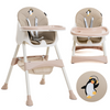 Trona Para Bebe , Convertible En Silla - 2 En 1 - Doble Bandeja, Trona Evolutiva - Tronas De Bebe - Trona Convertible - 6 Meses - 20 Kg- Pinguin,bebelisimo