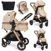 Bebelissimo - Carrito De Bebé Tres Piezas 3 En 1 - Silla De Paseo Para Niños - Carricoche De 3 Piezas - 0-22kg - Nicea