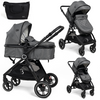 Bebelissimo - Carrito De Bebé - 2 En 1 - Silla De Paseo Para Niños - Carricoche Convertible - 0-22kg - Nicea - Gray