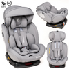 Silla De Coche - Grupo 0+/1/2/3 - Isofix - Giratoria 360° - 0-36kg - Hellios Plus - Bebelissimo - Gray