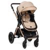 Bebelissimo - Carrito De Bebé - 2 En 1 - Silla De Paseo Para Niños - Carricoche Convertible - 0-22kg - Nya - Beige