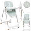 Trona Para Bebe Evolutiva Plegable - Doble Bandeja, Trona Regulable - Tronas De Bebe - Trona Convertible - 6 Meses  Bebelissimo