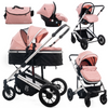 Bebelissimo - Carrito De Bebé Tres Piezas 3 En 1 - I-size - Silla De Paseo Para Niños - Carricoche De 3 Piezas - 0-22kg - Sistema De Viaje, Silla Coche - Victoire