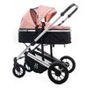 Bebelissimo - Carrito De Bebé Tres Piezas 3 En 1 - I-size - Silla De Paseo Para Niños - Carricoche De 3 Piezas - 0-22kg - Sistema De Viaje, Silla Coche - Victoire