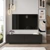 Mueble Tv 140cm Negro Meli