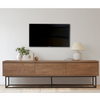 Mueble De Tv Industrial Con Cajones Haye