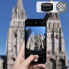 Smartphone Hd 4 En 1 Gran Angular / Ojo De Pez / Macro / Zoom Clipeyz Lens Kit