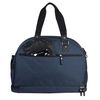 Bolso De Pañales - Cuero Negro Moteado Azul Marino Baby On Board