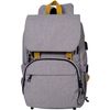 Bolso Cambiador Freestyle Yellowstone - Gris / Mostaza Baby On Board