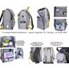 Bolso Cambiador Freestyle Yellowstone - Gris / Mostaza Baby On Board