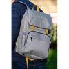 Bolso Cambiador Freestyle Yellowstone - Gris / Mostaza Baby On Board