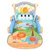 Andador 2 En 1 Y Tapete De Juego Piano He0637 Blue