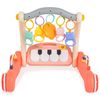 Andador 2 En 1 Y Tapete De Juego Piano He0637 Pink