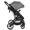 Carrito De Bebé Duo Convertible Rafaello Hasta 15 Kg De Moni Grey